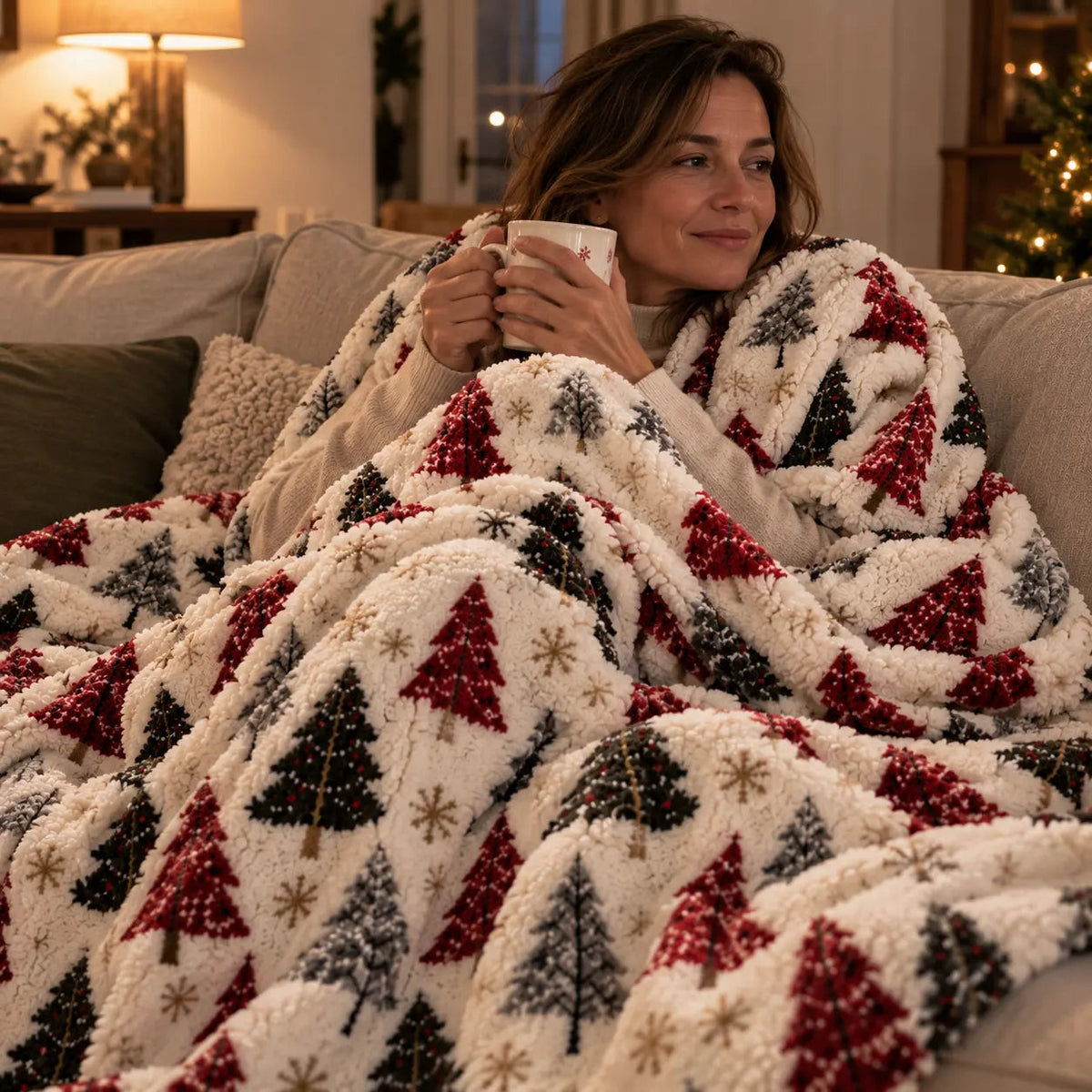 Christmas Sofa Throw – 100x150cm