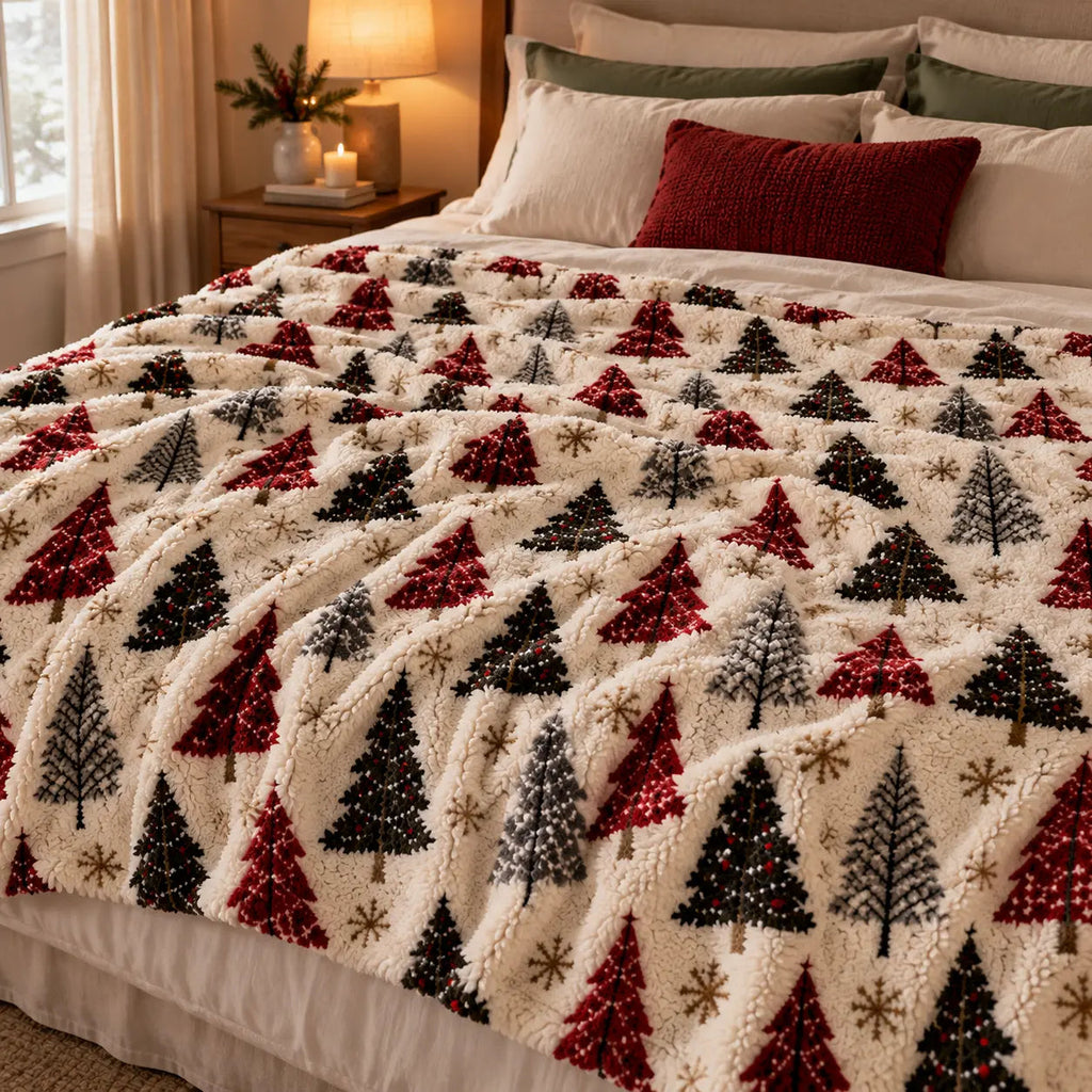 Christmas Sofa Throw