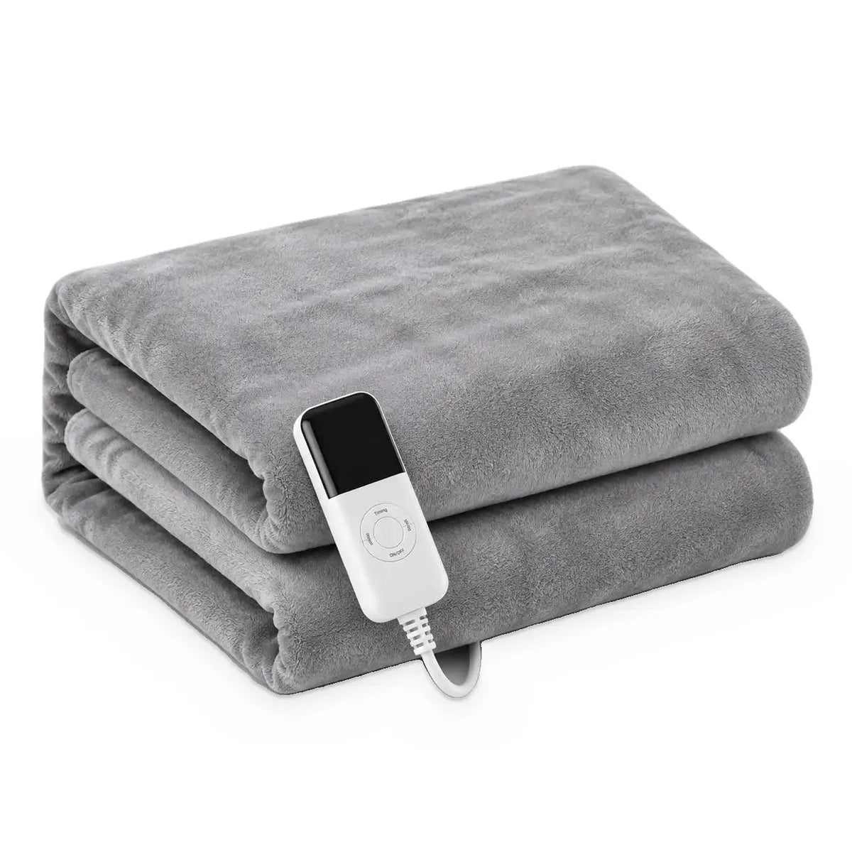 Electric Heated Throw – Grey 180x200cm