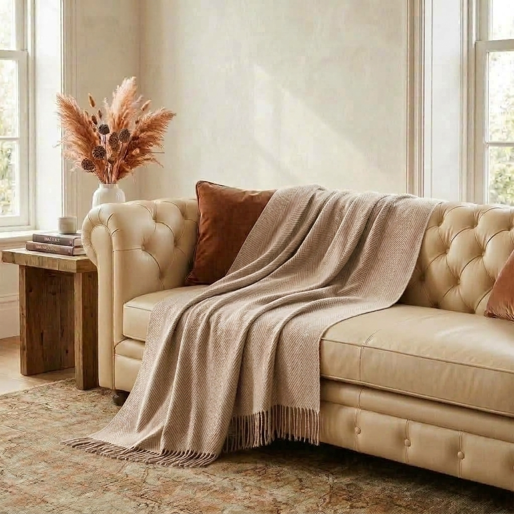 homepage blue throw Image