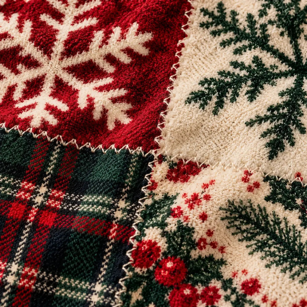 Large Christmas Throw