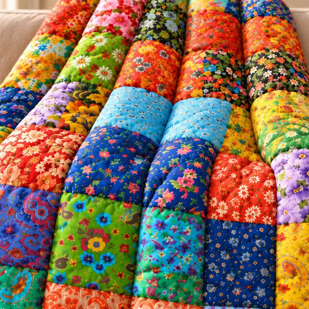 Patchwork Throw – Pattern 1 150x200cm