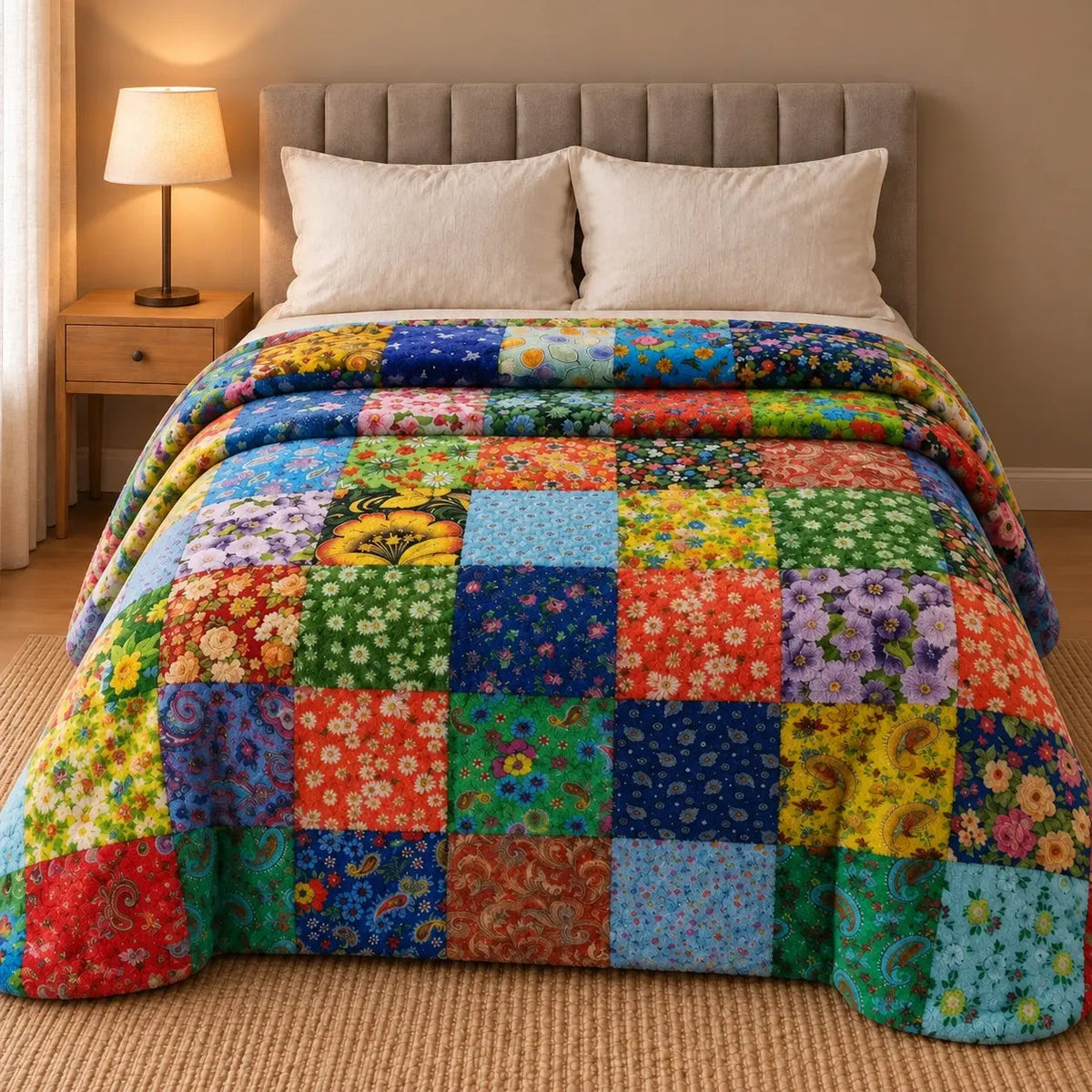 Patchwork Throw – Pattern 2 130x150cm