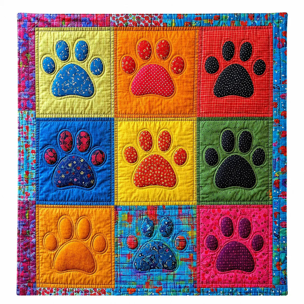 Patchwork Throw – Pattern 2 150x200cm