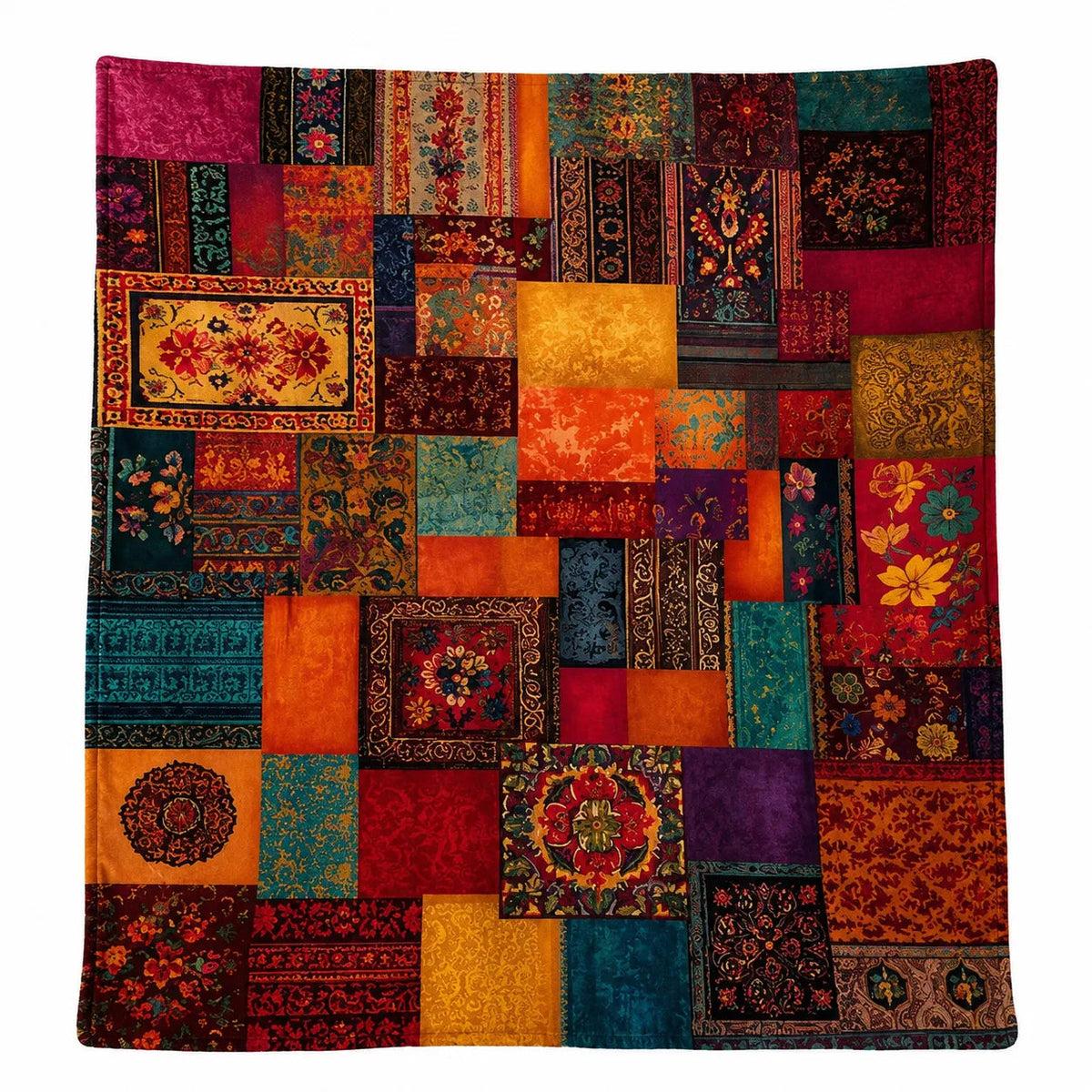 Patchwork Throw – Pattern 3 130x150cm