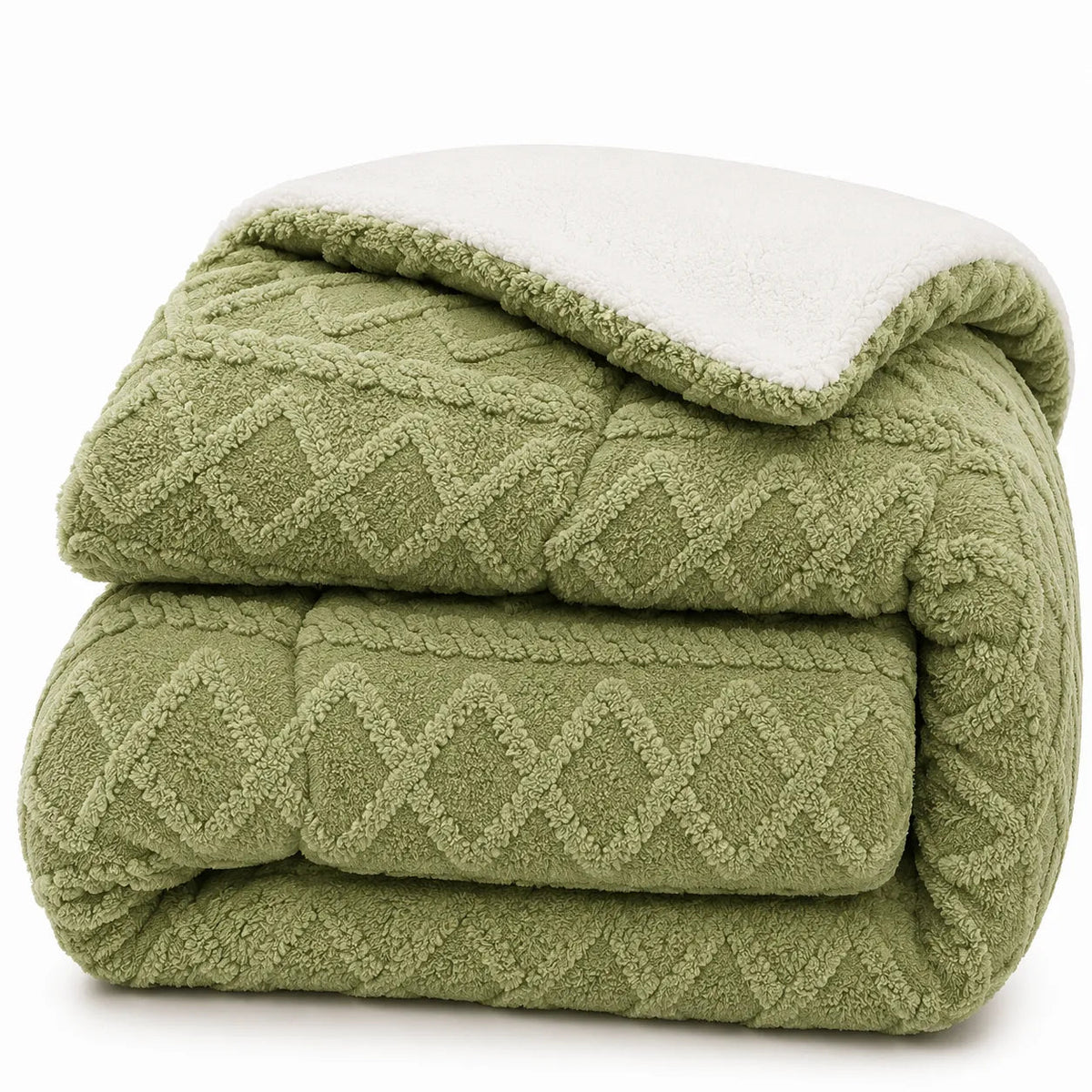 Raised-Pattern Weighted Throw – Pink 150x200cm