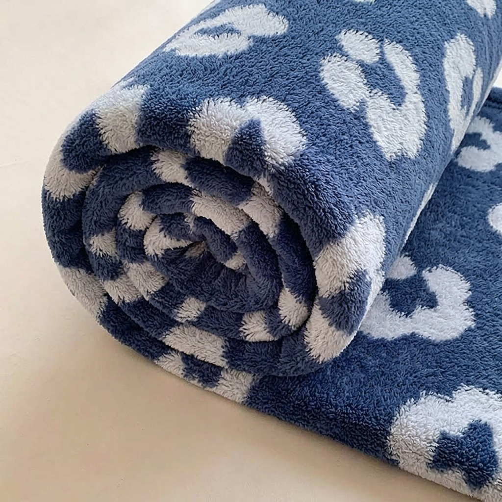 Storm Grey Soft Lightweight Flannel Throw