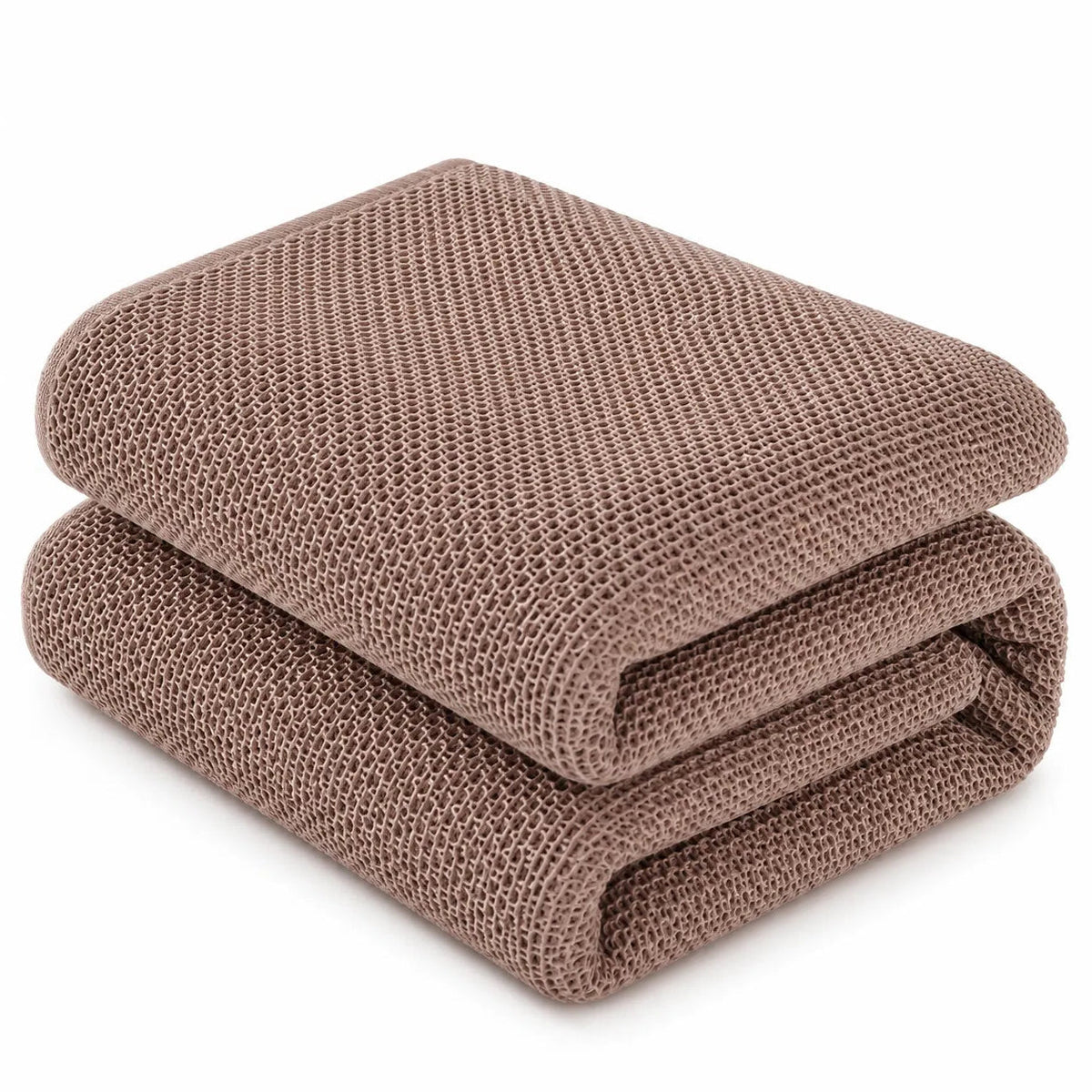 Ribbed Cotton Sofa Throw – Beige 150x200cm
