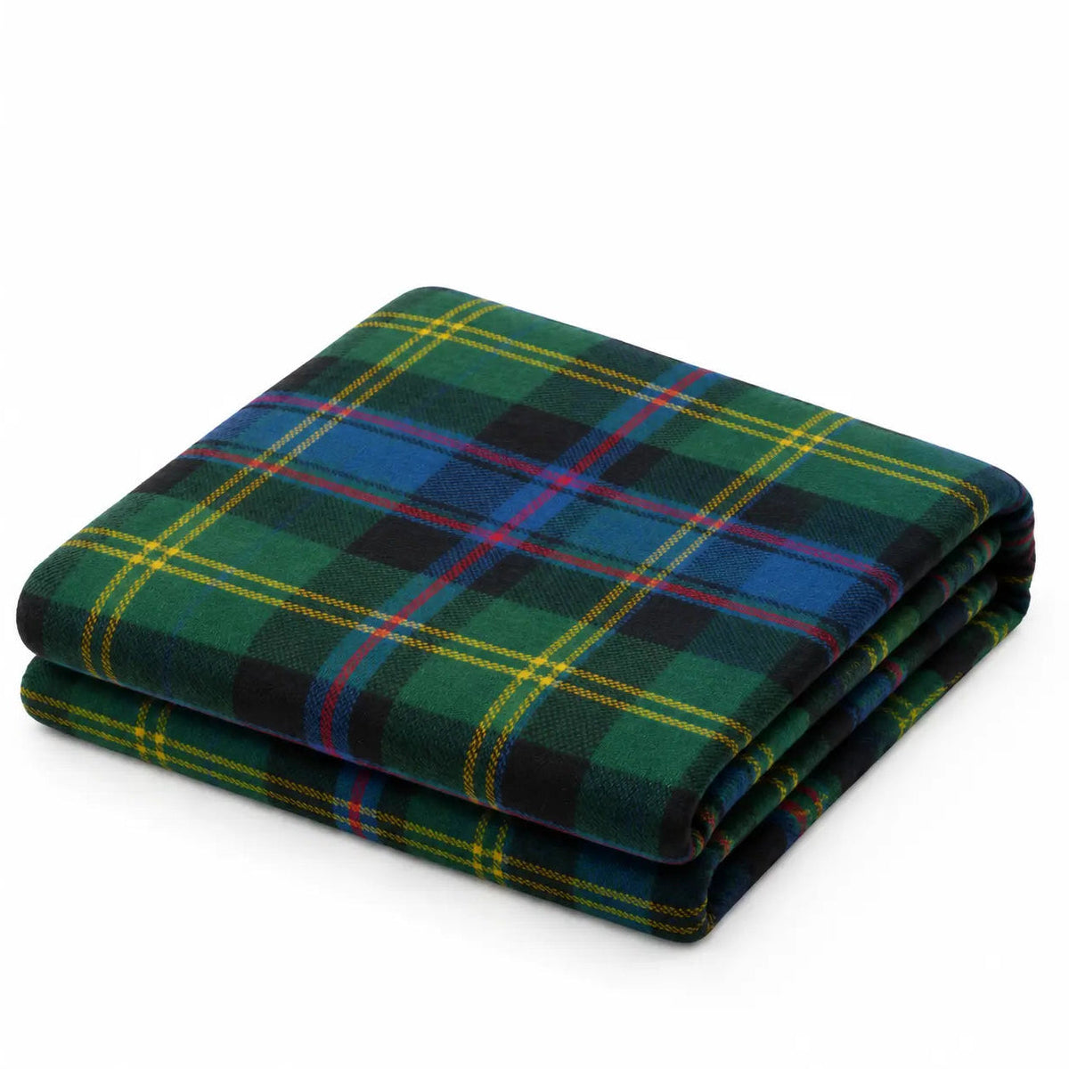 Tartan Sofa Throw – Black 150x125cm