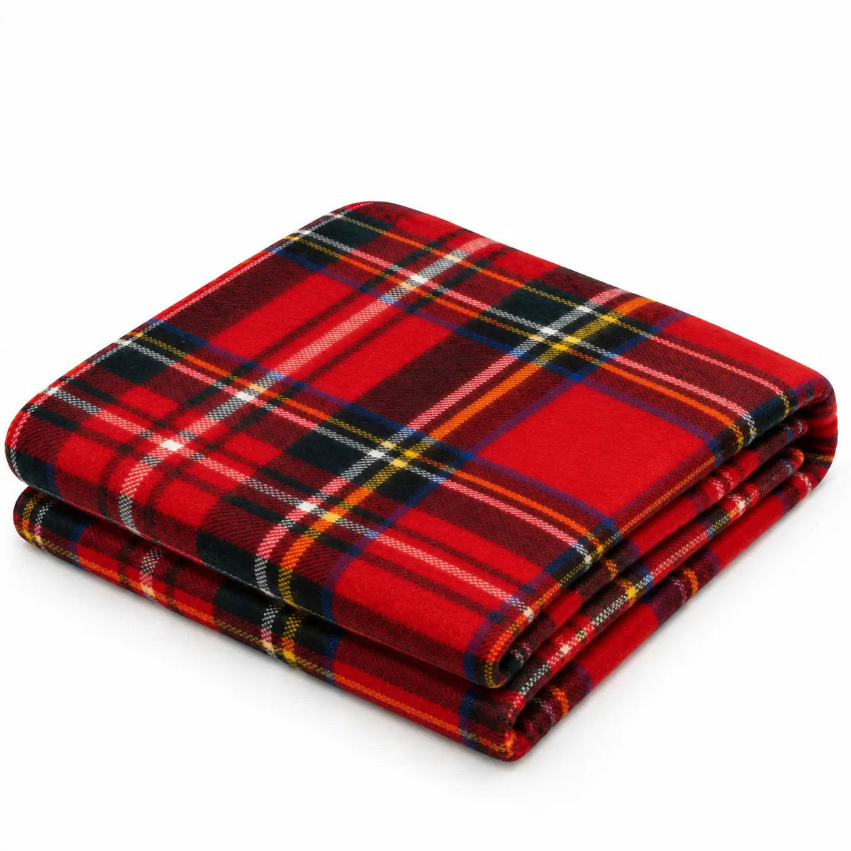 Tartan Sofa Throw – Red 75x100cm