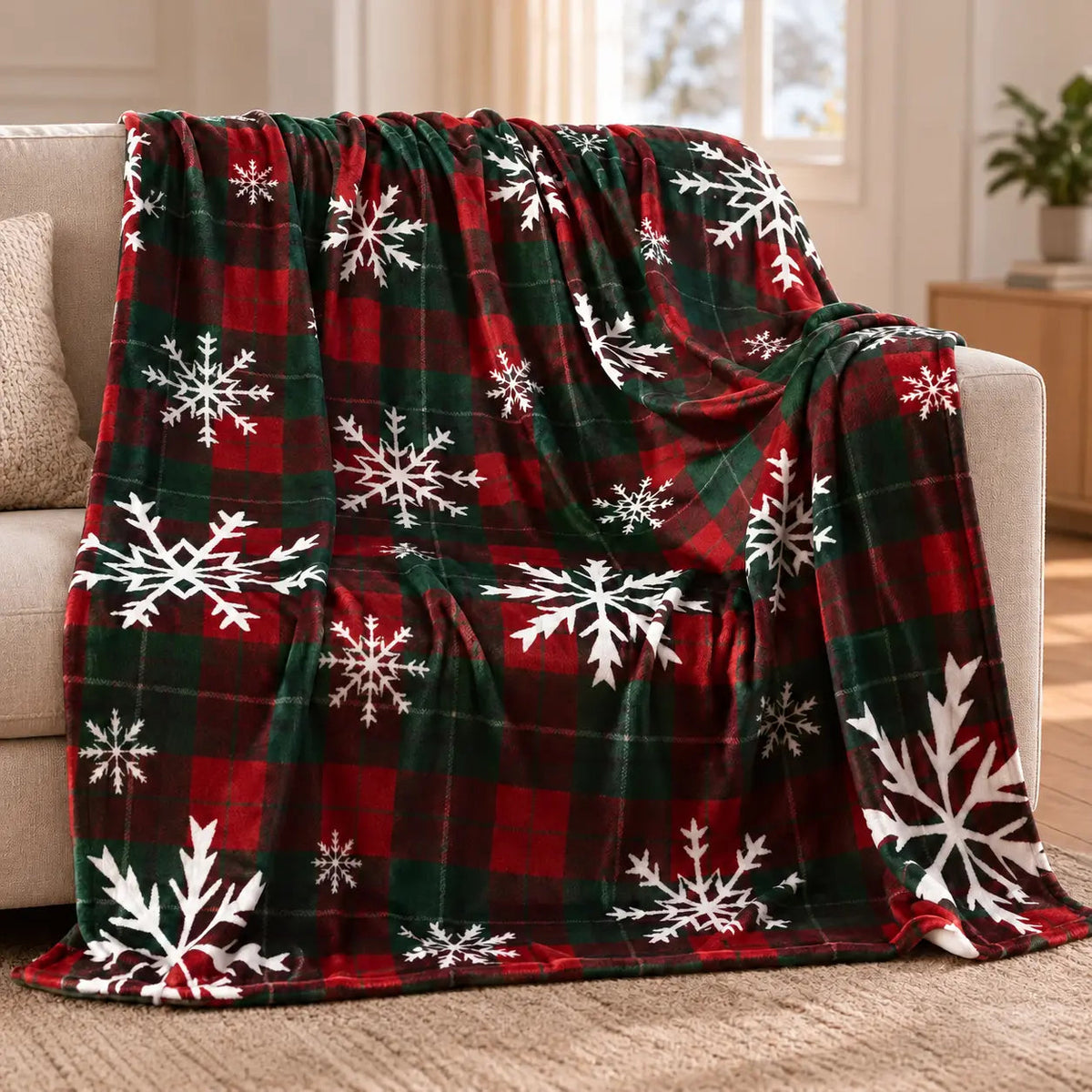 Warm Christmas Throw – 70x100cm