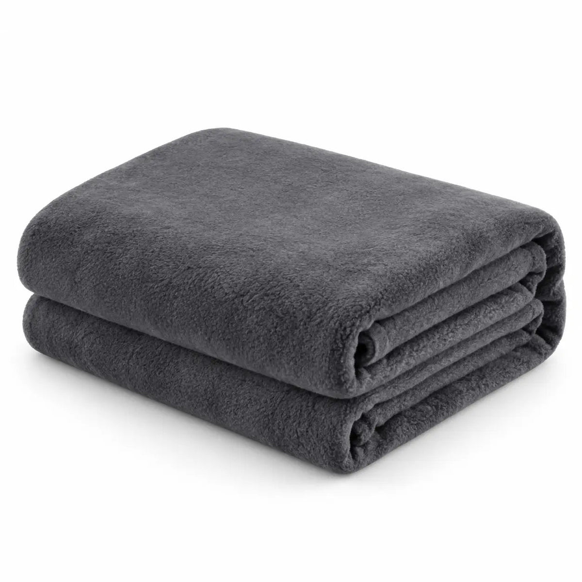 Warm Plain Fleece Throw – Beige 200x230cm